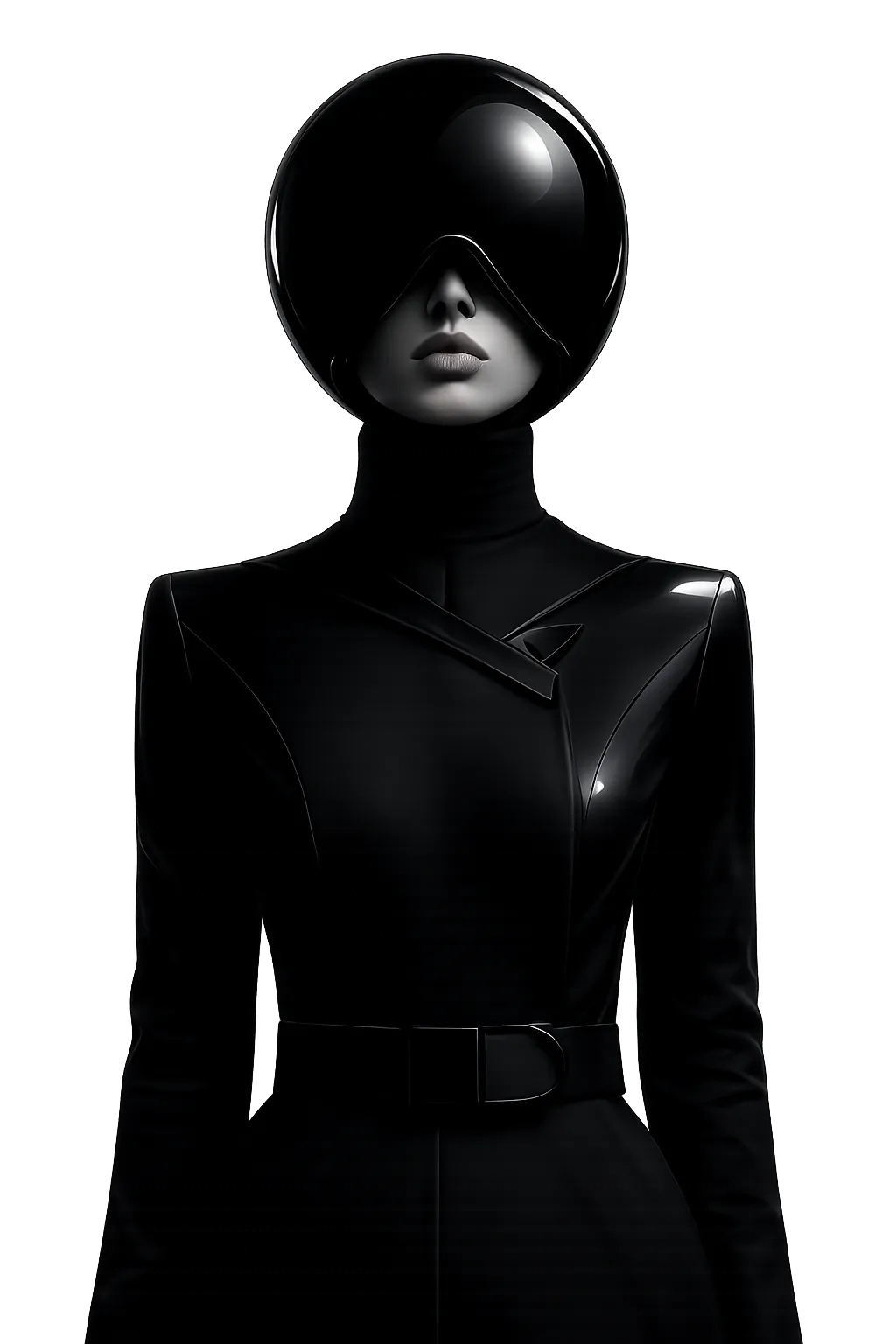 Person with a futuristic look