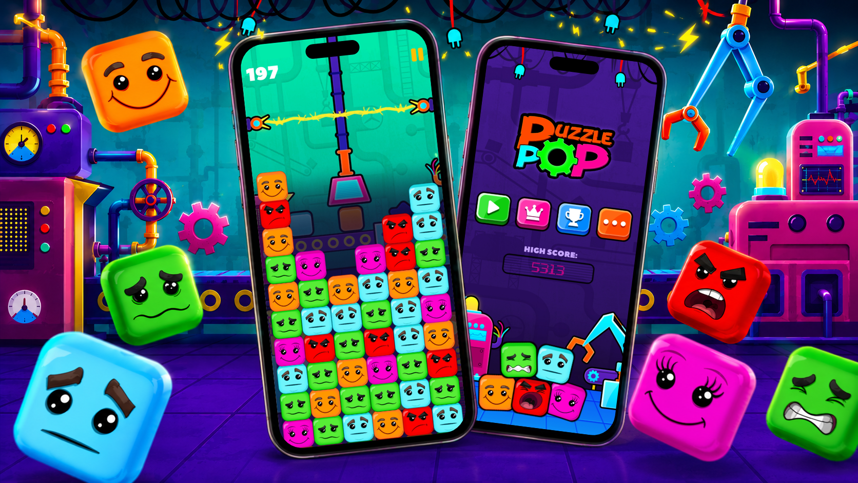 Puzzle Pop Factory